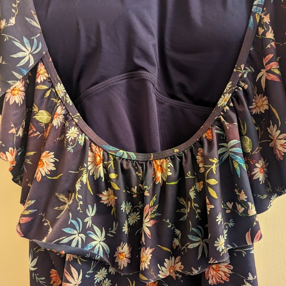 Aqua Rose one piece bathing suit XL - Picture 5 of 6